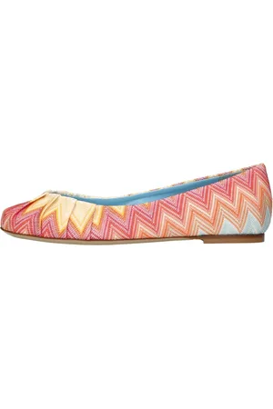 Missoni Sko, Dame, Flerfarvet, 40 EU, Uld, Flade sko MultiColour