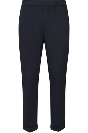 FAY Bukser, Herre, Blå, W30, Blå Slim Fit Bukser