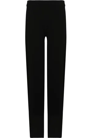 KANGRA CASHMERE Bukser, Dame, Sort, L, Elegant Nero Skjorte til Kvinder