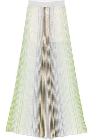 Missoni Bukser, Dame, Flerfarvet, S, Uld, Stilfulde Bukser