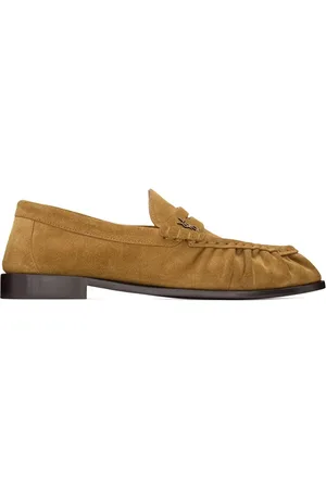 Saint Laurent Sko, Dame, Brun, 36 EU, Læder, Klassiske Læder Loafers