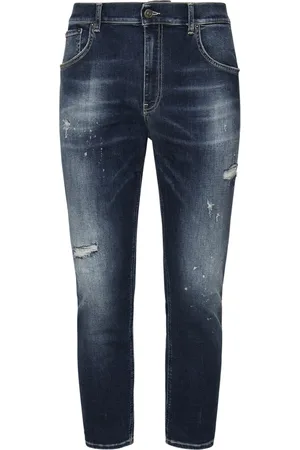 Dondup Jeans, Herre, Blå, W36, Mørkeblå Skinny Fit Jeans