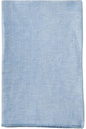 PESERICO SIGN Tilbehør, Dame, Blå, ONE SIZE, Uld, Jacquard tørklæde med Lurex