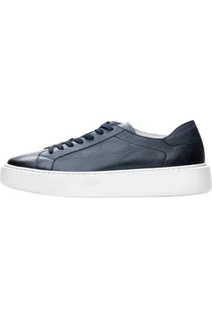 Poche Paris Sko, Herre, Blå, 45 EU, Sneakers