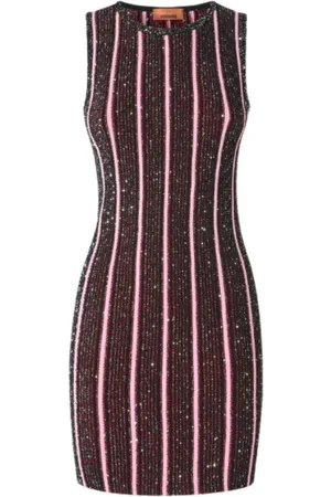 Missoni Kjole, Dame, Rød, XS, Røde Kjoler til Kvinder