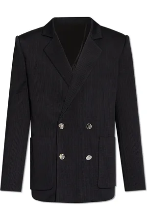 Balmain Jakke, Herre, Blå, S, Dobbeltbrystet blazer