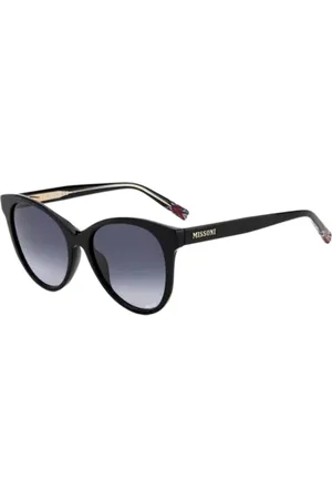 Missoni Tilbehør, Dame, Sort, 54 MM, Sort plastik kvinde solbrille