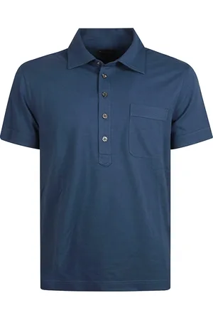 Tom Ford Top, Herre, Blå, XL, Bomuld, Strikket Polo Skjorter Kollektion