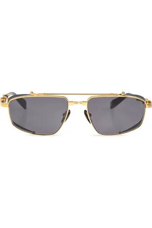 Balmain Tilbehør, Herre, Sort, 56 MM, Solbriller Brigade V