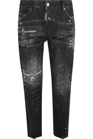 Dsquared2 Jeans, Herre, Sort, M, Bomuld, Sort Twist Jeans