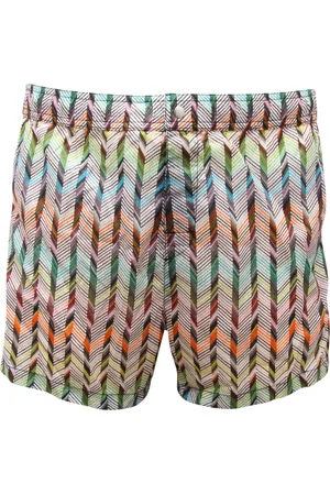 Missoni Badetøj, Herre, Flerfarvet, S, Uld, Couture Beachwear Short Length Black
