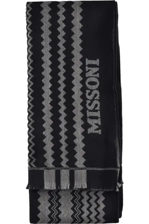 Missoni Tilbehør, Dame, Sort, ONE SIZE, Uld, Uldtørklæde