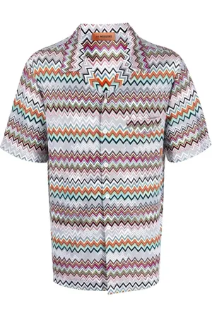 Missoni Skjorte, Herre, Flerfarvet, L, Bomuld, Bluser