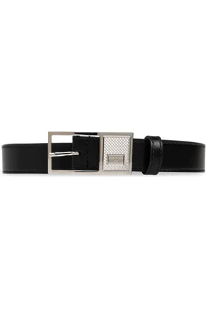 Balmain Tilbehør, Herre, Sort, 70 CM, Læder, Læderbælte