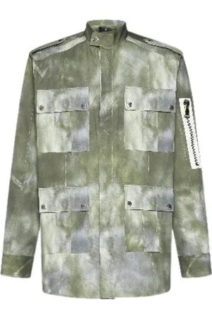 Balmain Jakke, Herre, Grøn, M, Uld, Stilfuld Jakke til Moderne Outfits