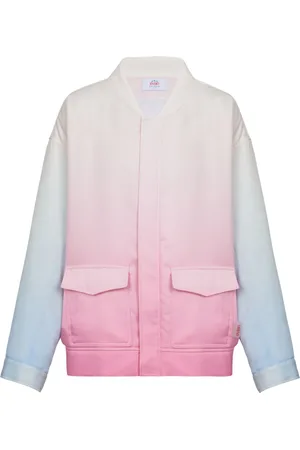 Balmain Jakke, Herre, Flerfarvet, XS, Polyester, x Evian - Bomberjakke