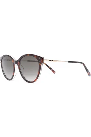 Missoni Tilbehør, Dame, Flerfarvet, 53 MM, Tyl, Brun/Havana Solbriller