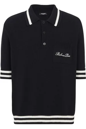 Balmain Top, Herre, Sort, M, Bomuld, Herre T-shirts & Polos i Sort