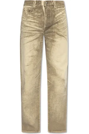 Balmain Jeans, Herre, , W30, Bomuld, Vaskede Straight-Leg Jeans