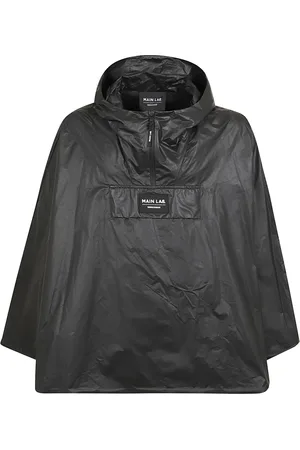 Balmain Jakke, Herre, Sort, L, Bomuld, Main Lab Regn Cap