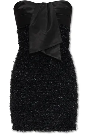 Balmain Kjole, Dame, Sort, S, Ærmeløs Kjole