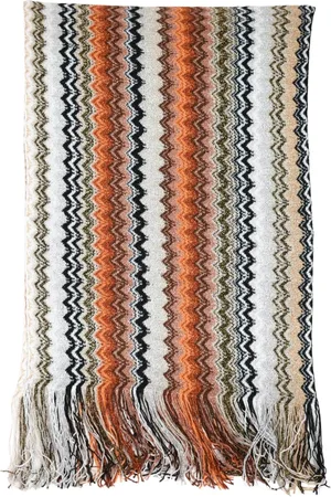 Missoni Tilbehør, unisex, Flerfarvet, ONE SIZE, Polyester, Viskose Tørklæde med Chevron Mønster