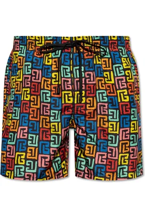 Balmain Badetøj, Herre, Flerfarvet, M, Polyester, Badeshorts