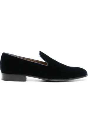Gianvito Rossi Sko, Herre, Blå, 42 EU, Læder, Klassiske Loafers