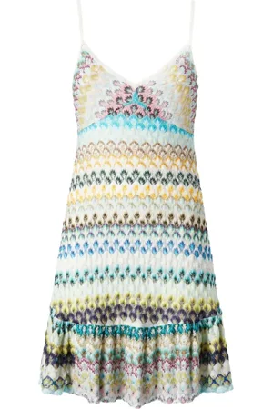 Missoni Kjole, Dame, Flerfarvet, XS, Multifarvet Kjole, Sand til Størrelse
