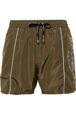Balmain Badetøj, Herre, Grøn, S, Polyester, Bottoms