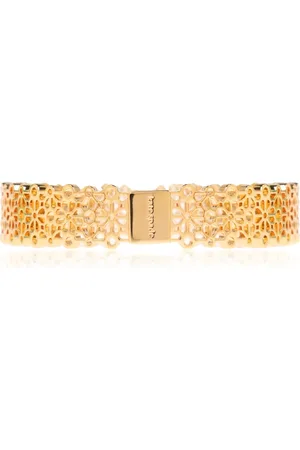 Kate Spade Tilbehør, Dame, Gul, ONE SIZE, Messing armbånd