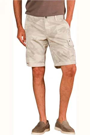 Masons Shorts, Herre, , S, Bomuld, Camouflage Cargo Bermuda Shorts