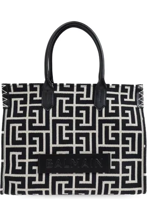 Balmain Taske, Dame, Sort, ONE SIZE, Bomuld, Shopper Bag