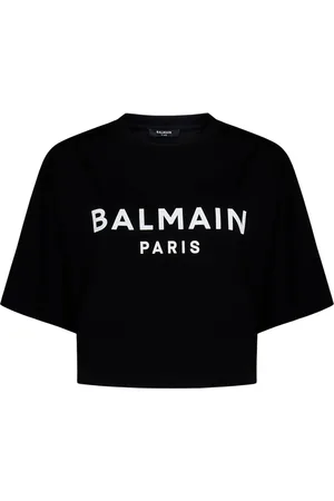 Balmain Top, Dame, Sort, S, Uld, Sorte T-shirts & Polos Stilfuld Opgradering