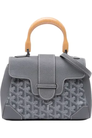 GOYARD Pre-owned, Dame, Grå, ONE SIZE, Tyl, Pre-owned Laeder goyard-tasker
