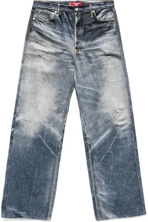 JUNYA WATANABE Bukser, Herre, Blå, M, Indigo Herrebukser