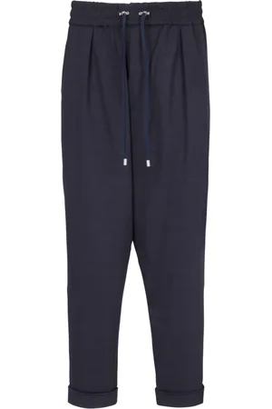 Balmain Jeans, Herre, Sort, M, Uld, Jerseybukser