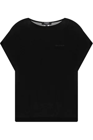 Balmain Top, Dame, Sort, L, Uld, Silke top