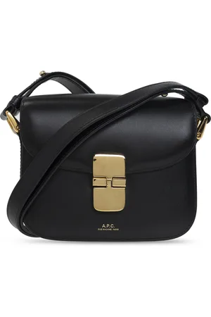 A.P.C. Taske, Dame, Sort, ONE SIZE, Uld, Grace Mini skuldertaske