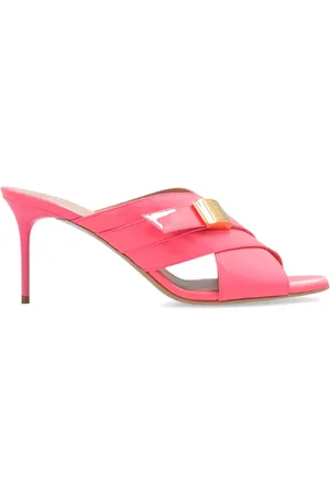 Balmain Sko, Dame, Lyserød, 39 EU, Uld, Uma heeled mules