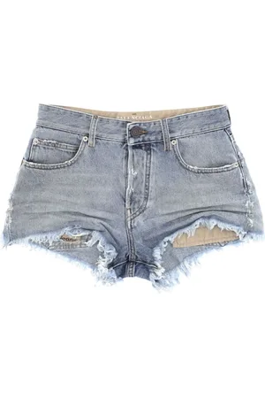 Balenciaga Shorts, Dame, Blå, W26, Denim, Klar Blå Shorts til Kvinder
