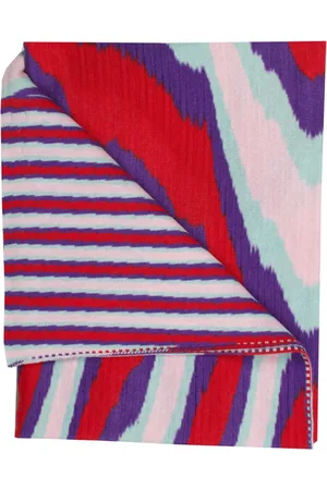 Missoni Tilbehør, Dame, Rød, ONE SIZE, Uld, Luksus Uldtørklæde