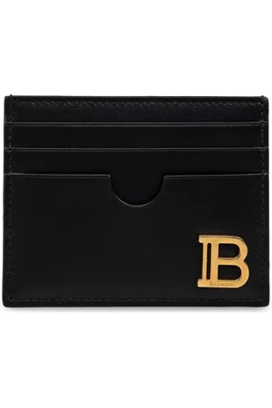 Balmain Tilbehør, Dame, Sort, ONE SIZE, Uld, Kortholder