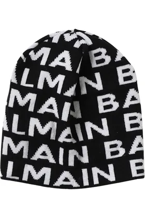 Balmain Tilbehør, Dame, Sort, S, Uld, Sort Logo Uldhue