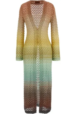 Missoni Strik, Dame, Flerfarvet, 2XS, Multifarvede Sweaters til Modeelskere