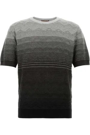 Missoni Top, Herre, Flerfarvet, M, Broderet Conto T-shirt