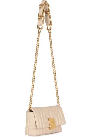 Balmain Taske, Dame, , ONE SIZE, Læder, 1945 Blød mini taske i quiltet læder