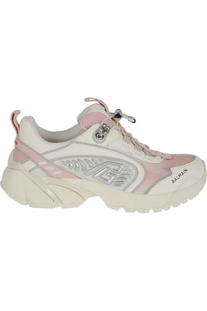 Balmain Sko, Dame, Flerfarvet, 39 EU, Neutrale Sneakers med Vibram Ydersål