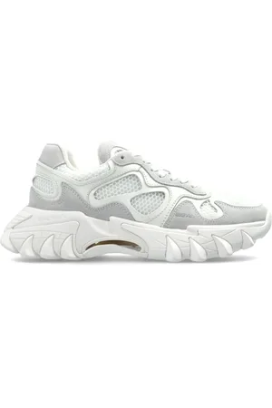 Balmain Sko, Dame, Hvid, 39 EU, Læder, Sneakers B-East