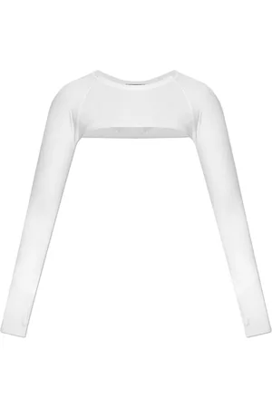 Balmain Badetøj, Dame, Hvid, M, Uld, Svømme top
